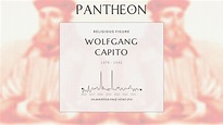Wolfgang Capito Biography - German Protestant reformer | Pantheon