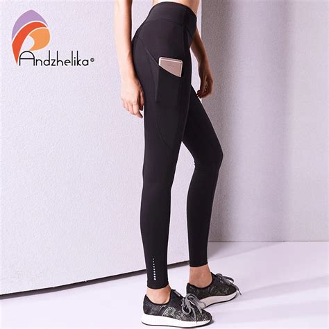 buy andzhelika 2018 yoga pants women tight pants breathable yoga pants elastic