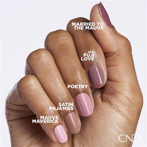 Cnd Shellac Married To The Mauve Nagelproducten Shellac Nail Colors