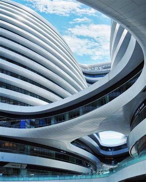 Galaxy Soho By Zaha Hadid Architects The Shape Of This Shopping Centre