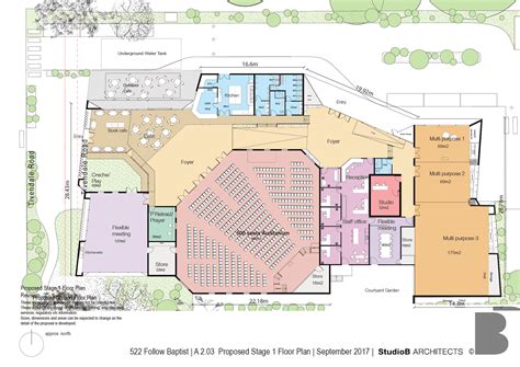 Baptist Church Floor Plan Floorplansclick