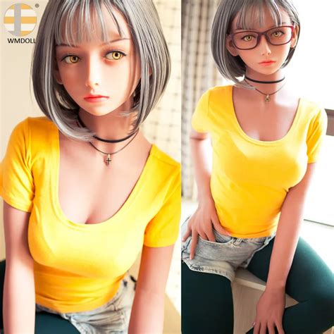 156cm Lifesize Solid Silicone Sex Dolls Full Size Anime Love Dolls Metal Skeleton Inside Sexy