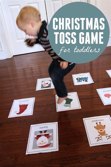 Area Budaya Toddler Approved Christmas Toss Game For Toddlers