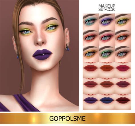 Goppols Me Gpme Gold Makeup Set Cc30 Download At Goppolsme