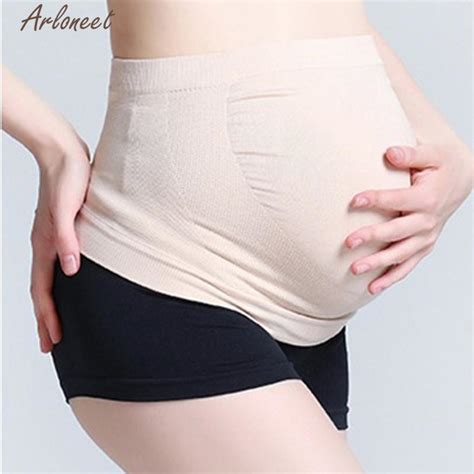 Arloneet Belly Bands Postpartum Belt Cotton Maternity Clothing Natural