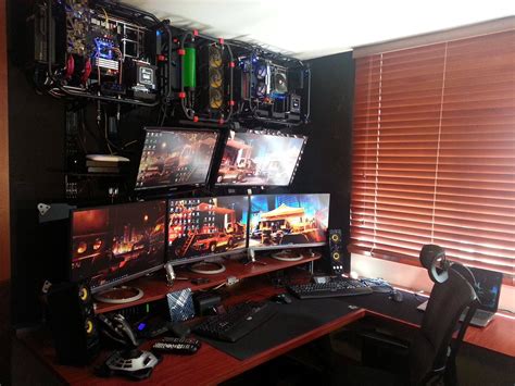 Best Gaming Setup Gaming Room Setup Computer Setup Pc Setup Desk