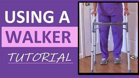How To Use A Walking Frame With Wheels