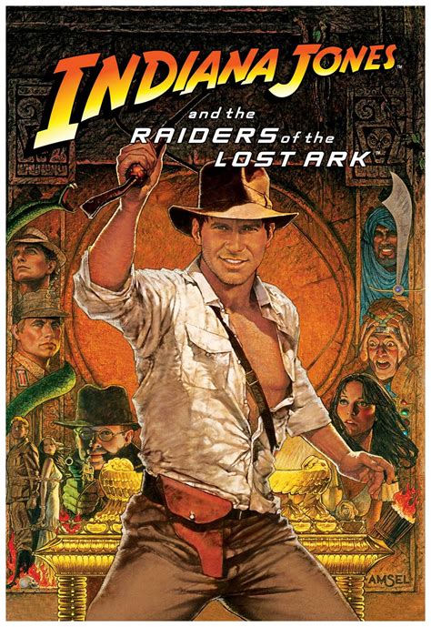 Buy Indiana Jones Raiders Of The Lost Ark Movie Poster X Inches