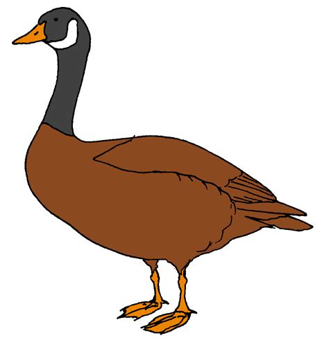 Christmas Goose Clipart