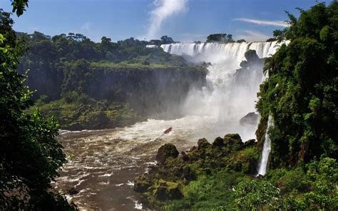 Iguazu Touristsparadise Iguazu Falls Argentina Wilting Pribles