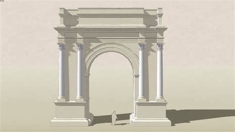 Roman Triumphal Arch 3d Warehouse
