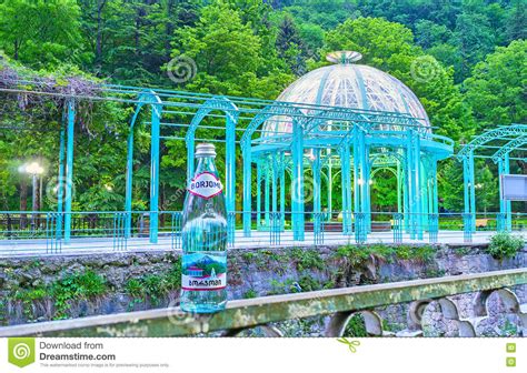 The Water Of Borjomi Resort Editorial Image Image Of Illumination