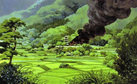 もののけ姫 Princess Mononoke 1997 Background Design Anime Scenery