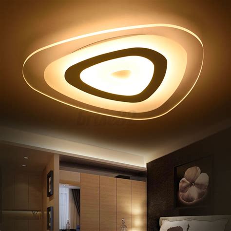 12w Modern Ultrathin Led Lamp Flush Mount Ceiling Light Mango 3 Color