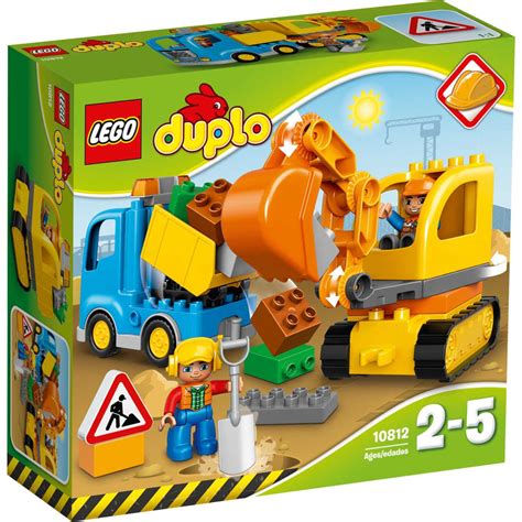 lego duplo truck and excavator 10812 big w