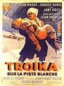 Reparto de Troïka sur la piste blanche (película 1937). Dirigida por ...