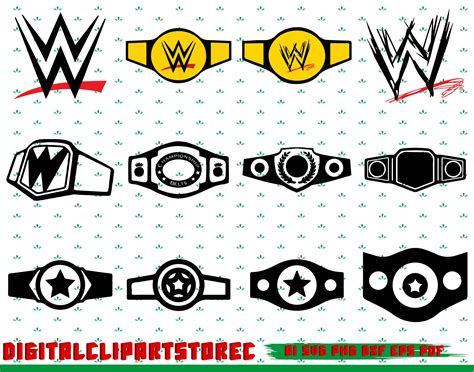 Championship Belt Svg Championship Belt Vector Championship Etsy