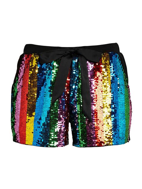 Rainbow Sequin Tuxedo Short Multi Peter Alexander Online Pijama