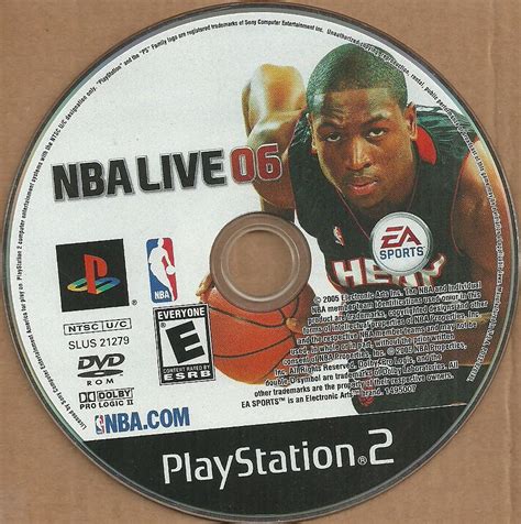 Nba Live 06 Ea Sports Playstation 2 Game Disc Ps2 Ps2 Ntsc Uc Used