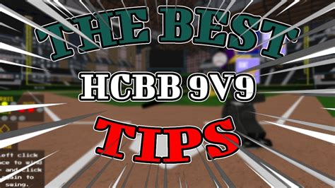 The Best Hcbb 9v9 Tips Roblox Youtube