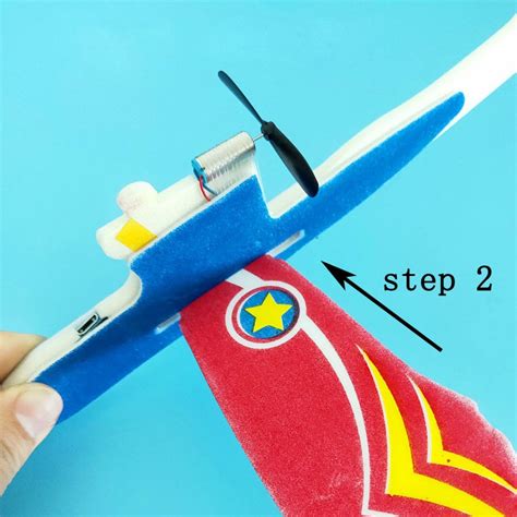 Hand Launch Electric Led Plane Epp Foam Airplane Kid Loves Toys