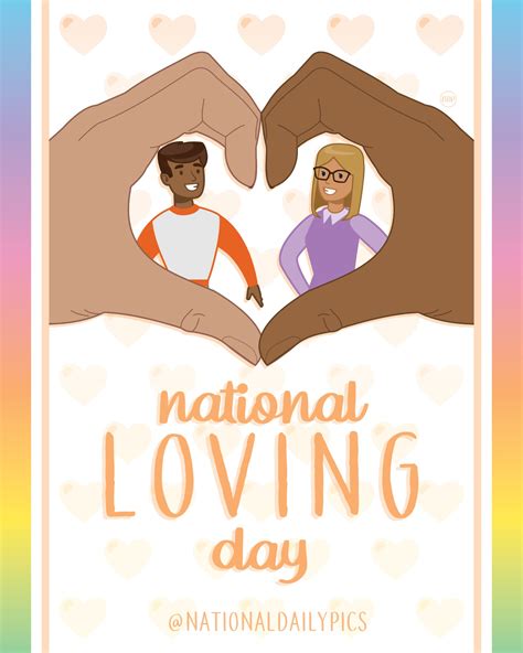 © National Daily Pics On Twitter Happy National Loving Day 🧡 Fun