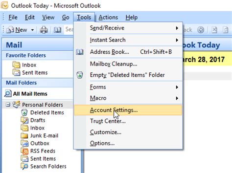 How To Configure Imap In Outlook 2007