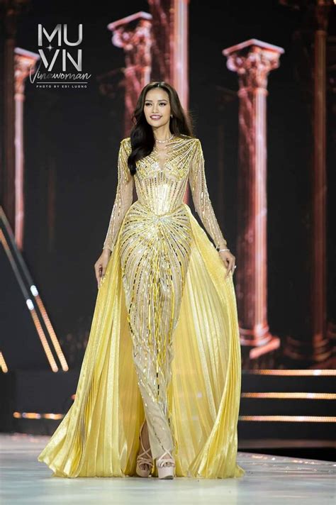 Evening Gown Miss Universe Vietnam 2022 Preliminary Competition
