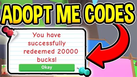 Most of the adopt me active codes give you a bunch of free stuff that you can use in the upgrading of your level. *NEW* WORKING ADOPT ME CODES 2020!? (July 2020 Adopt Me Promo Codes)Adopt Me Codes July 2020 ...