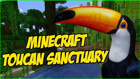 Building A Toucan Sanctuary In Minecraft Zawa Mod Youtube
