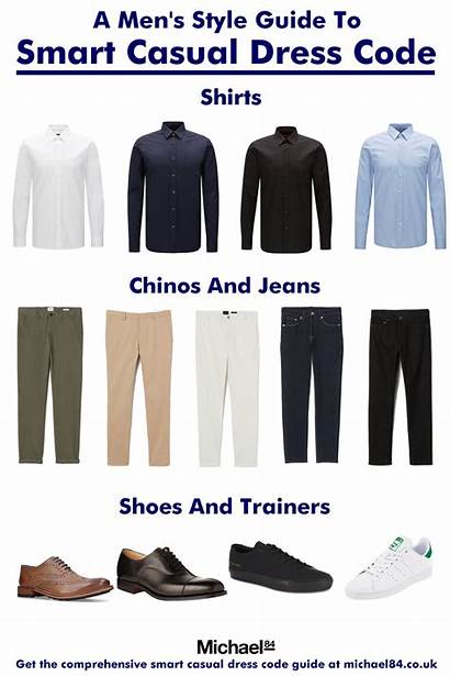 Casual Smart Code Outfit Guide Michael84 Wear