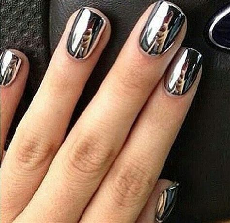 Metallic Nails Nail Art Chrome Metallic Nail Polish Nail Polish