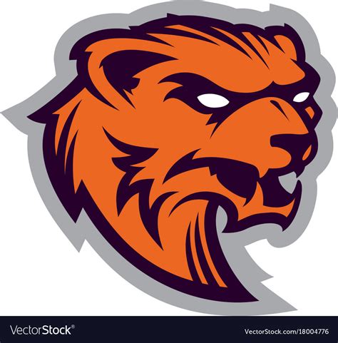 Wolverine Sport Mascot Royalty Free Vector Image