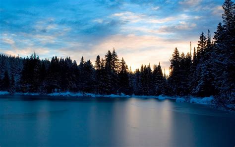 배경 화면 햇빛 경치 숲 일몰 호수 자연 반사 하늘 눈 겨울 해돋이 저녁 아침 황혼 구름 나무