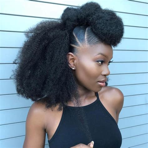 Protective Style 👌 Healthyhairjourney Teamnatural Afro Hairstyles
