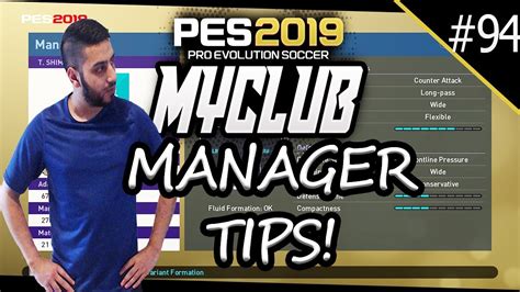 Pes 2019 Myclub Manager Tips For Newcomers Gameplay 94 Youtube