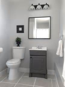 If the window should stand out blend the curtains more with the walls. Small garage bathroom - Painted : vanity & wall(Behr -Dolphin Fin -gray wall) & … | Painting ...