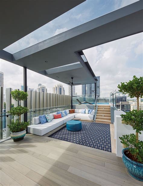 Home Tour A Tropical Penthouse With Beautiful Balconies Tatler Asia