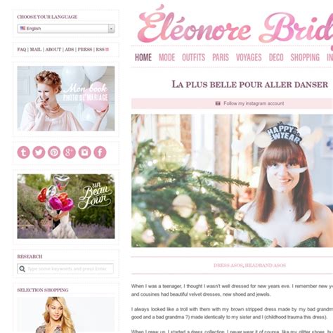 Eleonore Bridge Blog Mode Site Féminin Paris Pearltrees