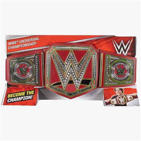 The english football league championship (often referred to as the championship for short or the sky bet championship for sponsorship reasons. Mattel WWE Universal Championship Toy Belt