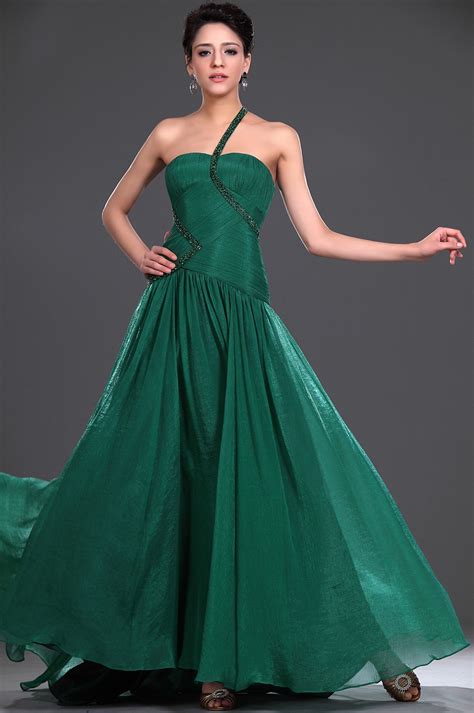 Edressit Fashion Blog Green Evening Dress Natural And Sexy
