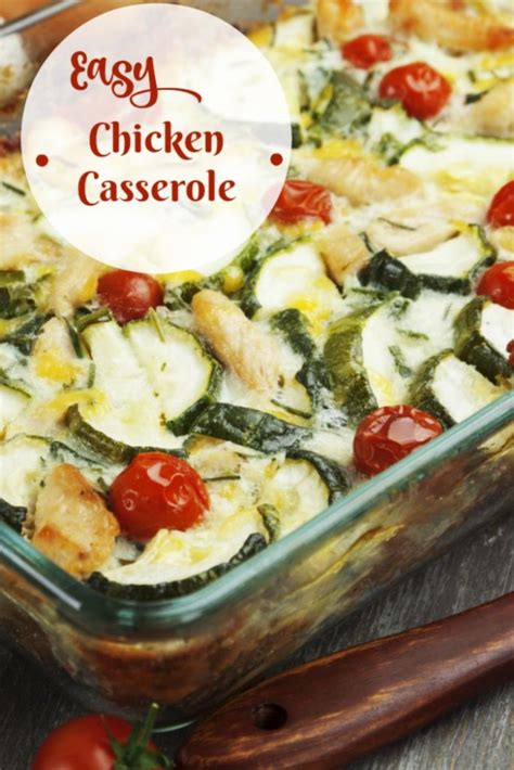Chipotle chicken and a corn and jalapeño salad are just 25 minutes away. Chicken Casserole: Our Autumn Chicken Casserole Easy And ...