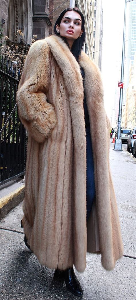 Golden Sable Fur Coat 21902 Marc Kaufman Furs