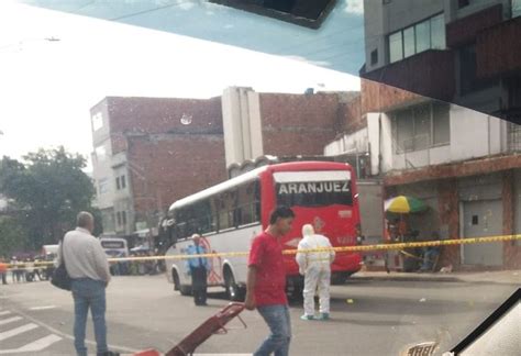 Peatón murió arrollado por bus de Aranjuez en Medellín este 9