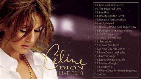Easy to use internet radio. Celine Dion Greatest Hits Full Album 2018 Celine Dion Top ...