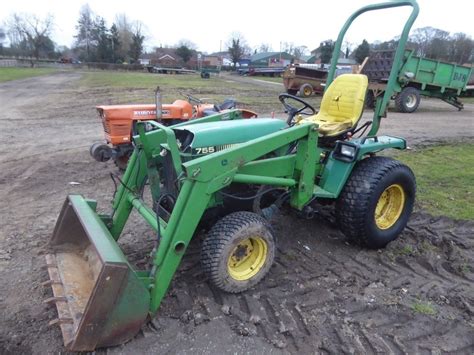 John Deere 755 Compact Tractor With Front Loader 2274hrs York
