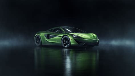 Download Green Car Car Supercar Mclaren Vehicle Mclaren 570s 4k Ultra