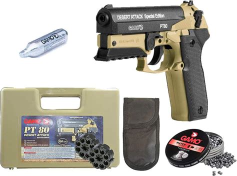 Tiendas LGP Gamo Pistola Aire comprimido CO PT Desert Edición Especial Pistola