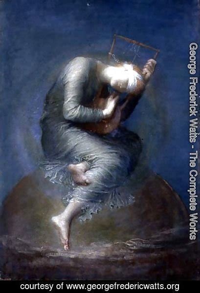 Hope 2 By George Frederick Watts Oil Painting