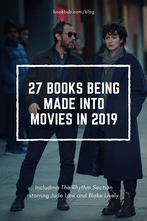 27 Books Being Made Into Movies In 2019 Books Books To Read Book